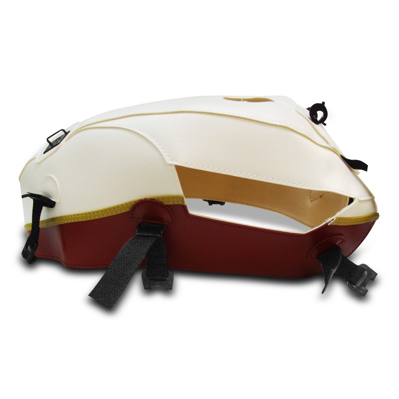 Tank protector Bagster Triumph Bonneville T100/ SE 2013 white/dark red