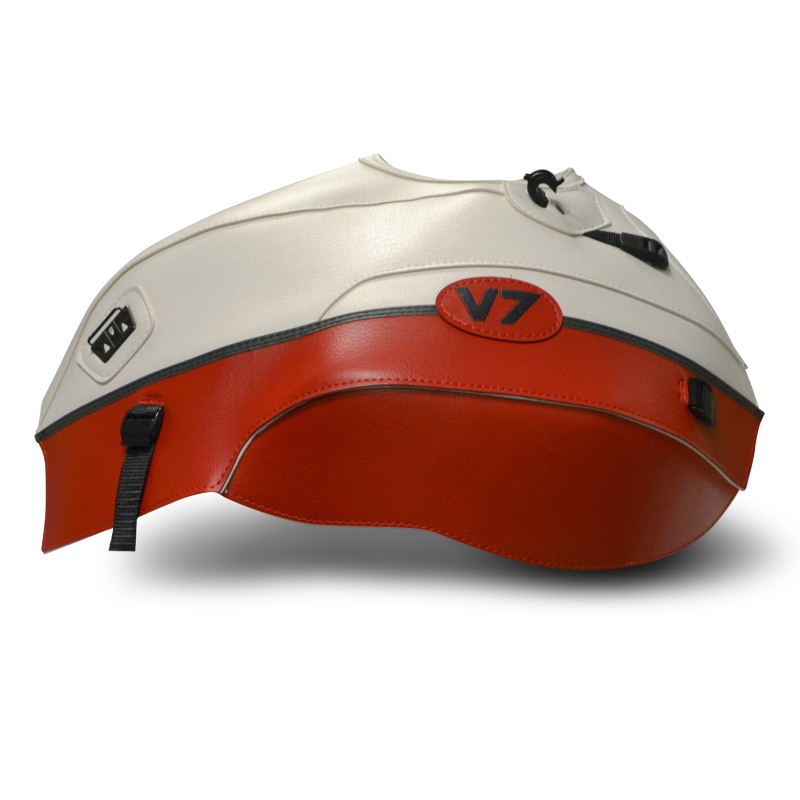 Tank protector Bagster Moto Guzzi V7/ Racer/ Special/ Stone 1213 white