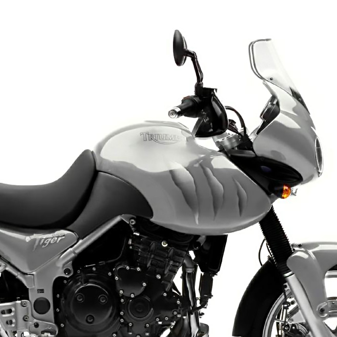 Tank protector/cover Bagster Triumph Tiger 955i 0506 light grey/steel grey