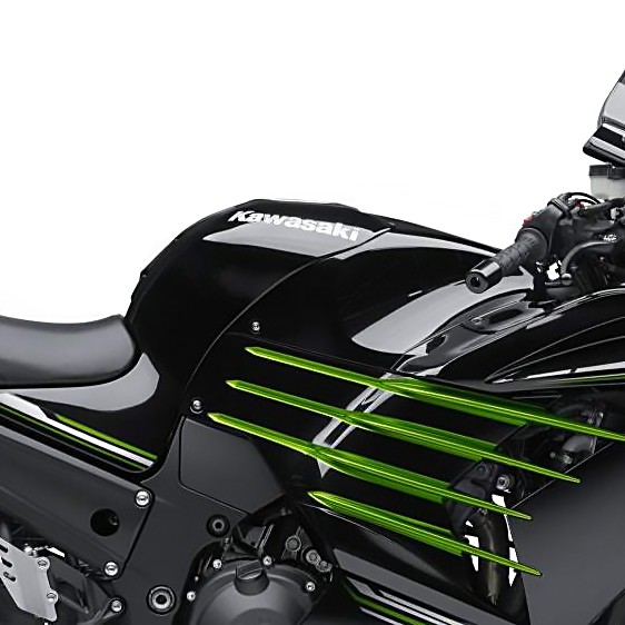 Tank protector/cover Bagster Kawasaki ZZR 1400 2013 black eBay