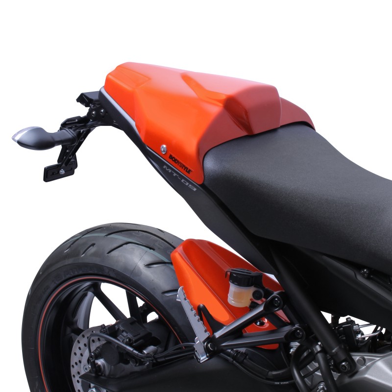 Pillion seat cover Bodystyle Yamaha MT09 1415 orange passenger eBay