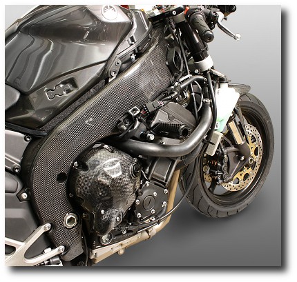 Frame Protector Kawasaki ZX-10R 08-10 Carbon