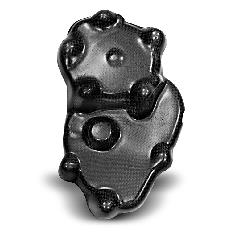 BS-Motoparts Z&uuml;ndungsdeckel Kawasaki ZX-6R 07-08 Carbon