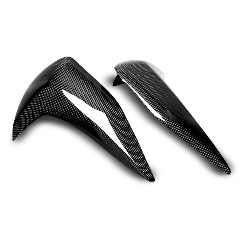 Radiator Side Covers Kawasaki Z 750/ R  07-12 Carbon