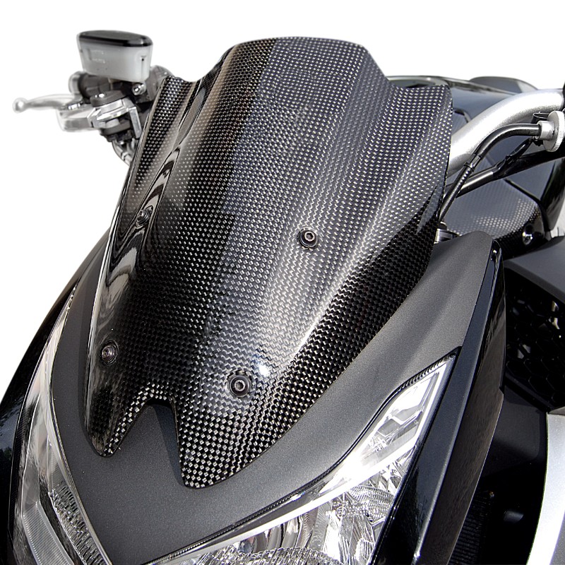 Windshield Kawasaki Z 1000 2010-2012 Carbon