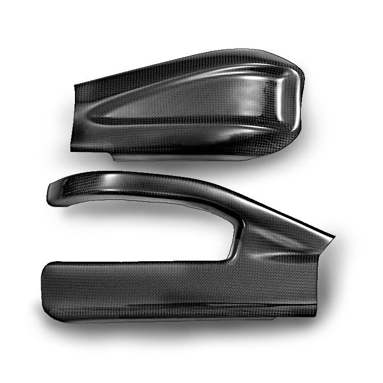Protections Bras Oscillant Kawasaki ZX-6R 05-06 Carbone