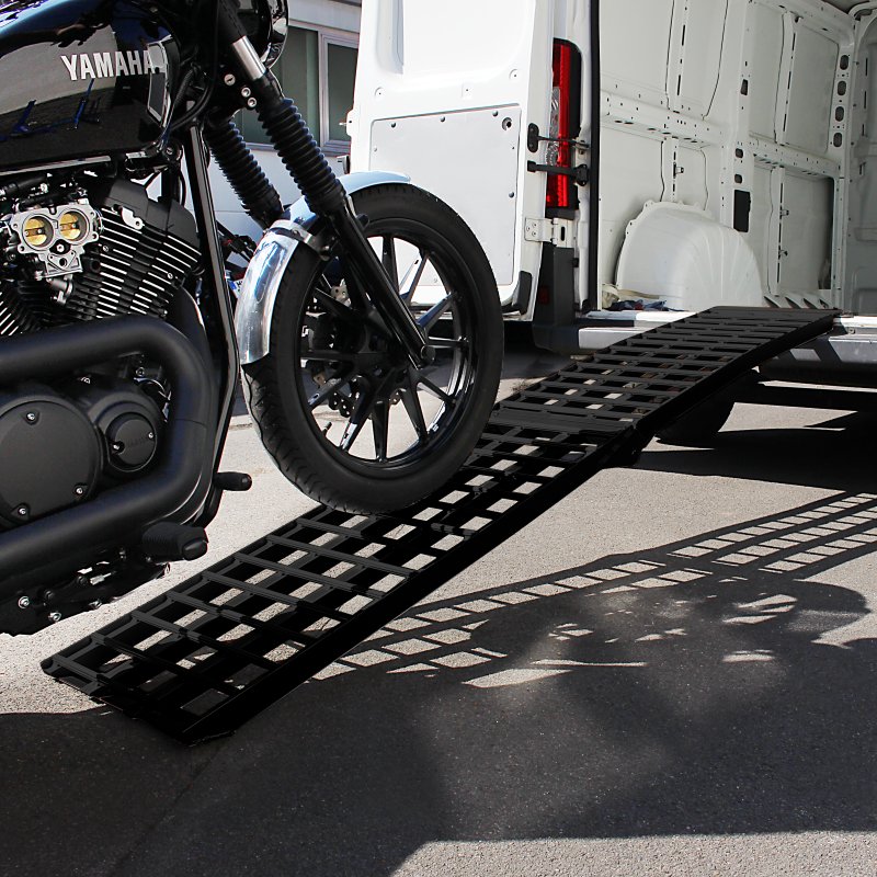 Motorcycle Ramp BL for Trailer Truck Bed Transporter, Motorbike Loading