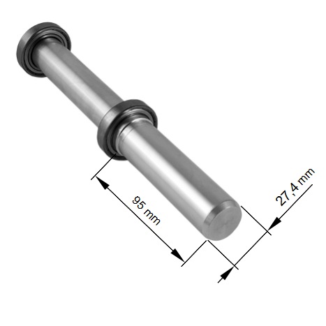 Bolt for ConStands Single Truimph - 27,4 mm