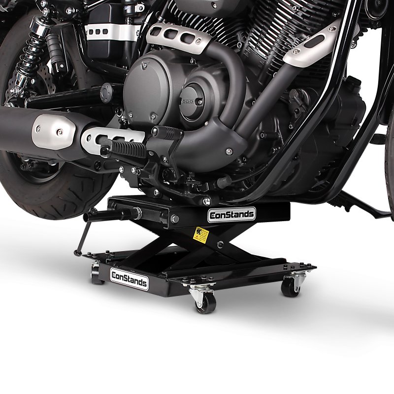 Motorcycle Scissor Jack + Dolly Mover ConStands Lift M Motorbike black