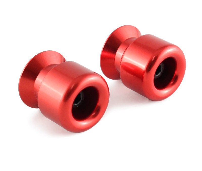 Swing Arm Protectors ConStands Alu 8mm Ducati/Honda/Suzuki red