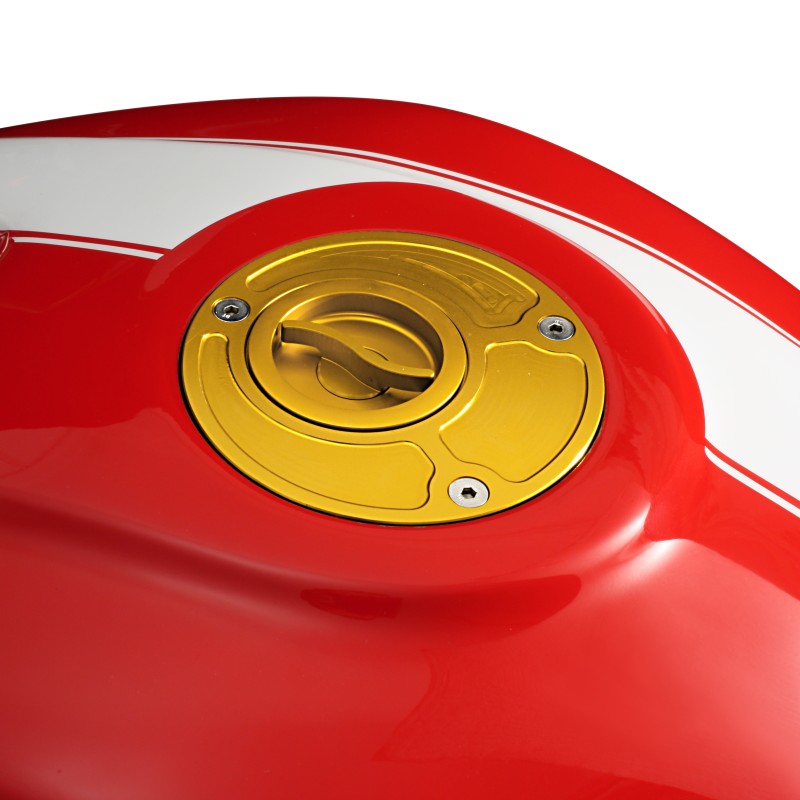 Fuel cap Racing EDO Yamaha/Ducati/MV Agusta gold