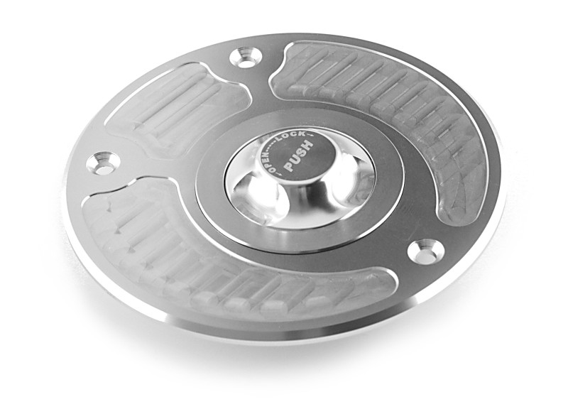 Fuel cap Honda CBR 600 900 1000 F/RR/Fireblade silver