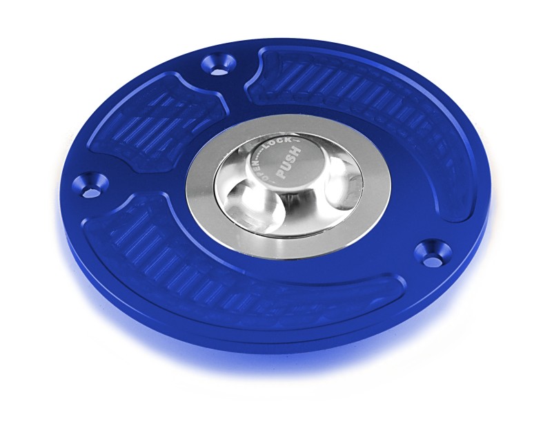 Tankdeckel Racing Honda blau/silber