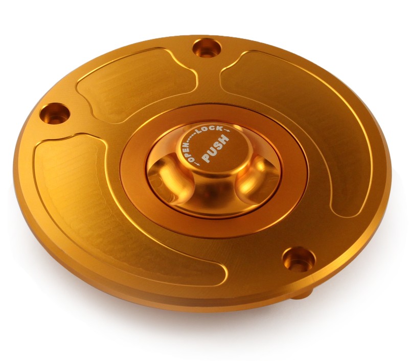 Fuel cap Kawasaki 07-11  gold/gold