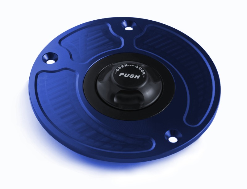 Tankdeckel Racing Honda blau/schwarz