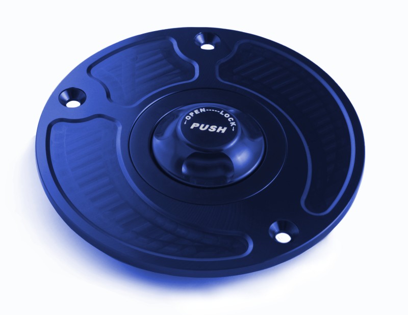 Fuel Cap Racing Honda blue/blue