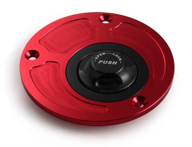 Fuel cap Aprilia/KTM/Triumph red/black