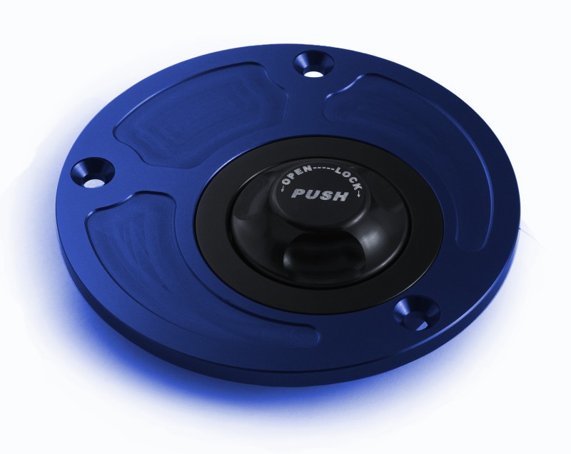 Fuel cap Racing Ducati/ MV Agusta/ Yamaha blue/black