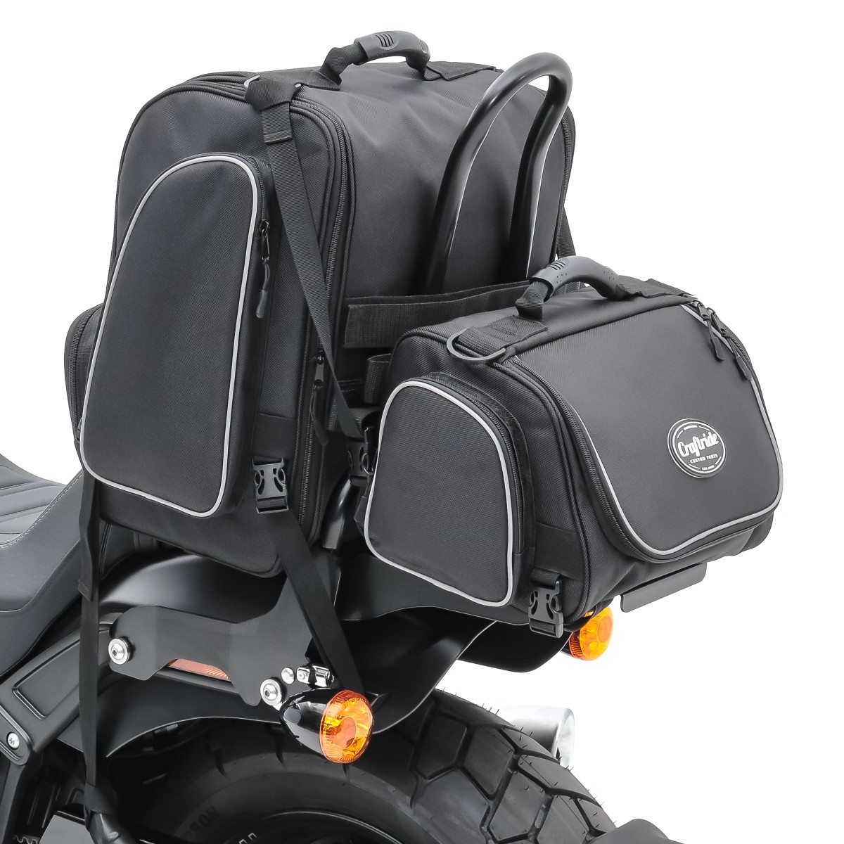 Sissy Bar Bags for Honda Shadow VT 1100 C3 Aero TM2+TM4 4064622282059