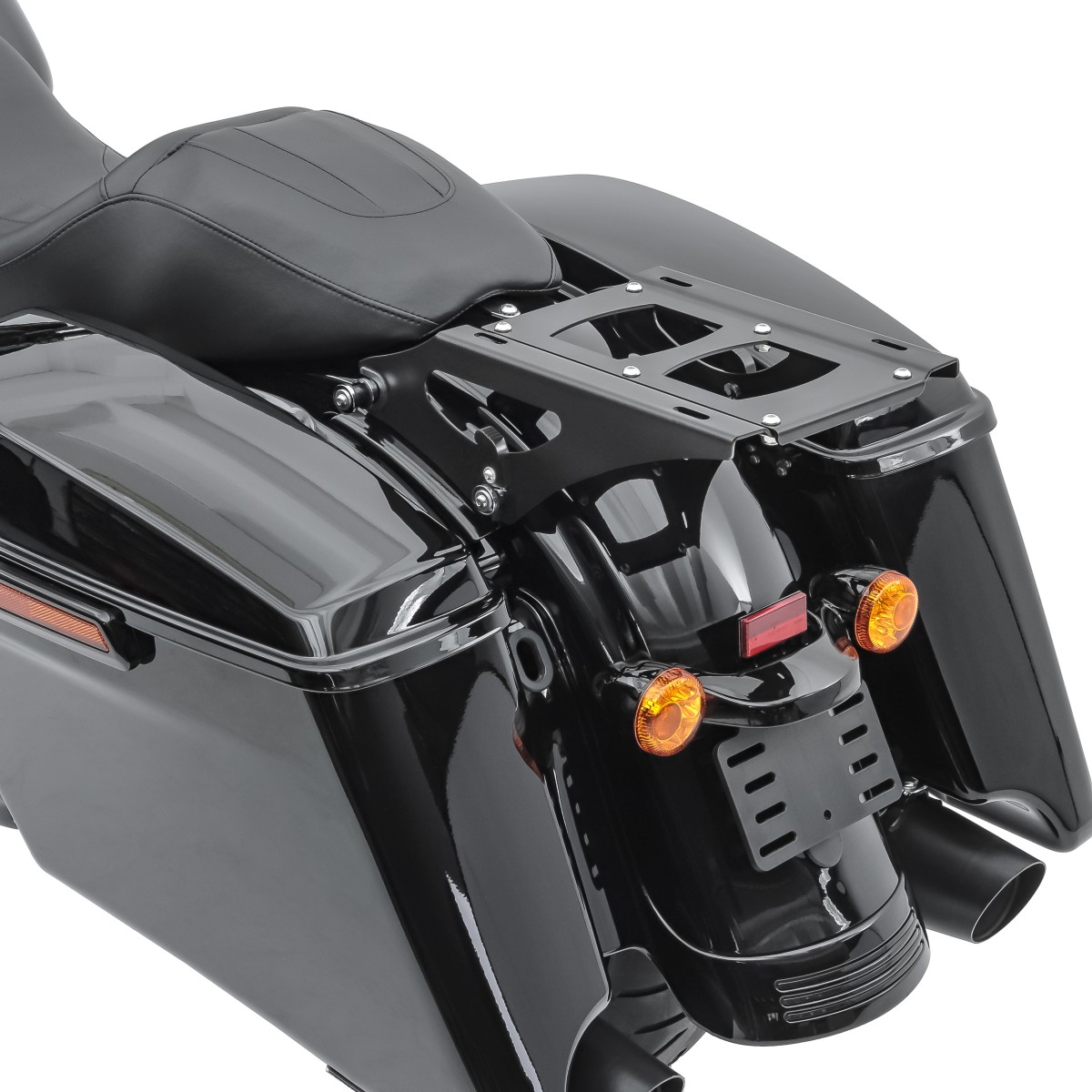 Gepäckträger LED Abnehmbar+Kit für Harley Davidson Street Glide Special 15-19 sw