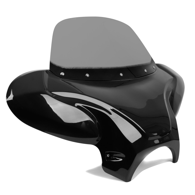Batwing Windschild für Harley Dyna Super Glide Custom Verkleidung