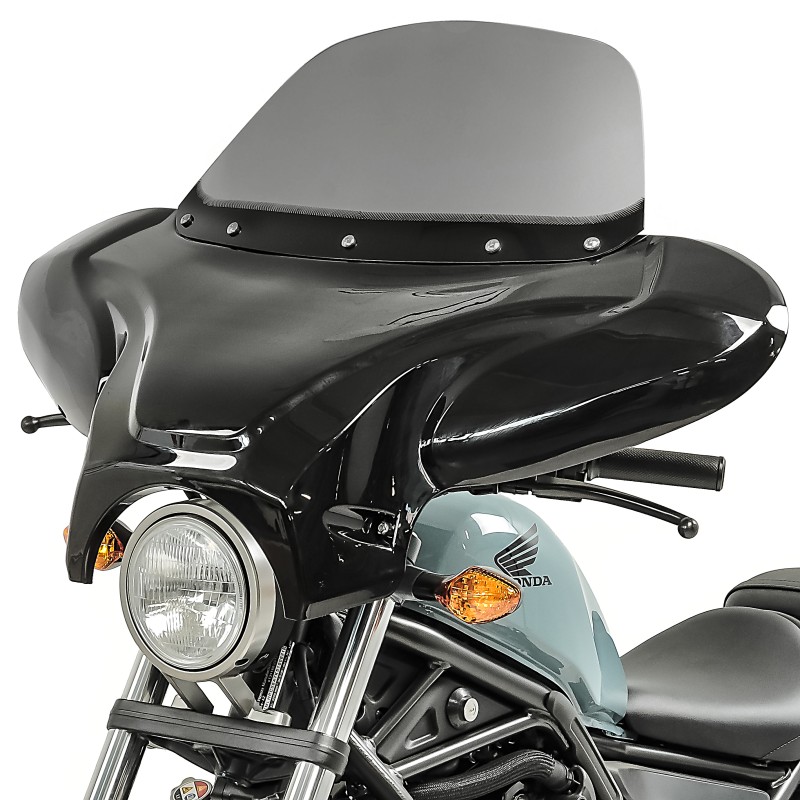 Batwing Windschild für Harley Dyna Super Glide Custom Verkleidung