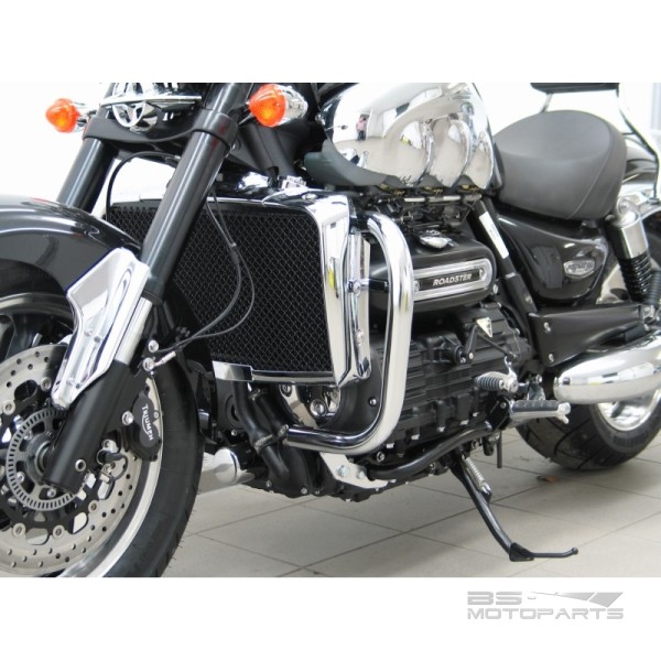 Crashbar Fehling Triumph Rocket III Roadster 10-12 silver