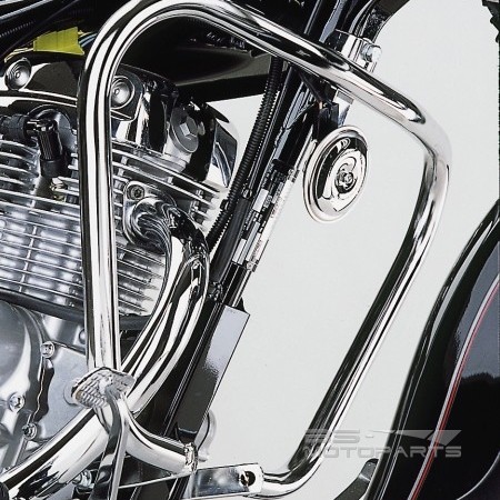 Crashbar Fehling Suzuki GZ 125 Marauder 98- silver