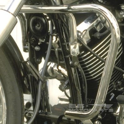 Crashbar Fehling Yamaha  XVS 650 Drag Star silver