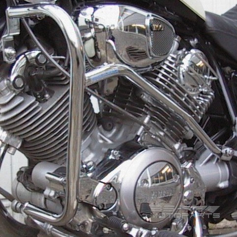 Crashbar Fehling Yamaha XV 750/1100 Virago 89-99 silver