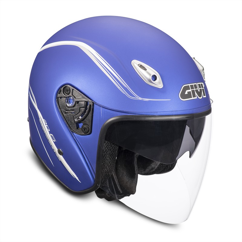 JetHelmet GIVI 20.6 FIBER blue metallic matt M