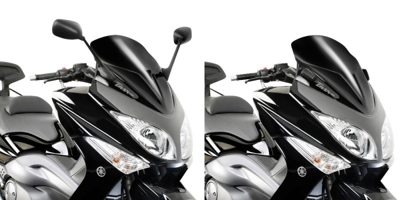Wind shield Givi Yamaha TMax 500 08-11 black