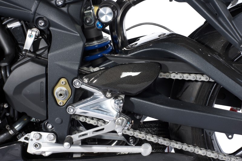 Heel Guards Set Triumph Daytona 675/ Street Triple 06-11  Carbon Ilmberger