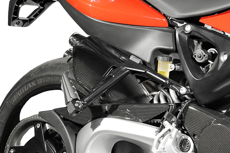 Rear Hugger BMW F 800 S/ ST 06-12 Carbon Ilmberger