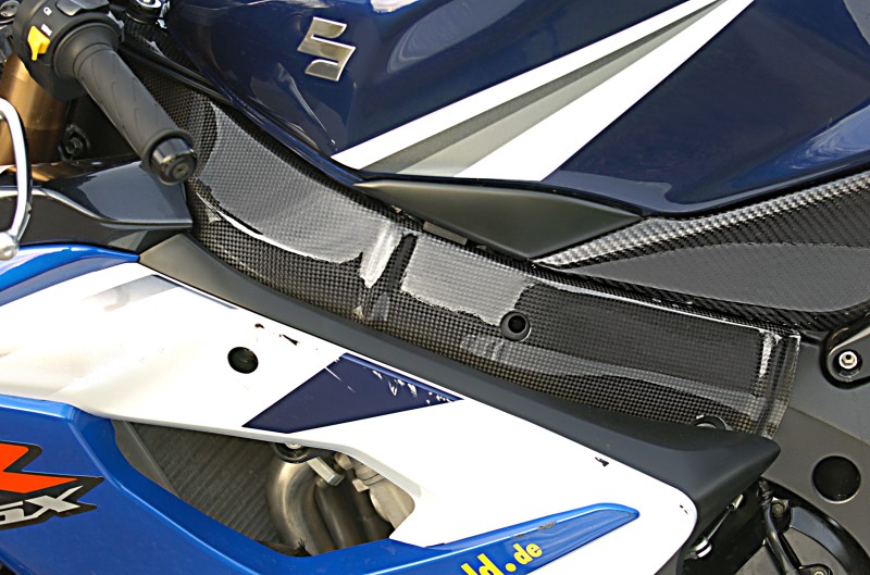 Frame Protectors Set Suzuki GSX-R 1000 05-06 Carbon Ilmberger