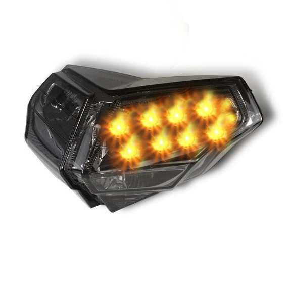 LED-tail-light + indicators Ducati 848/ EVO/ 1098/ 1198 07-12 light smoke
