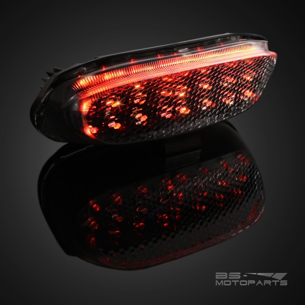LED-Tail-Light Kawasaki ZZR 600/ 1100 93-06 clear