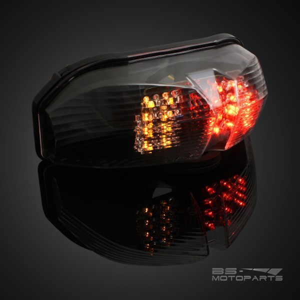BS-Motoparts LED-R&uuml;cklicht mit integrierten Blinkern Yamaha FZ1/ FZ8/ Fazer/ 8 06-11 klar