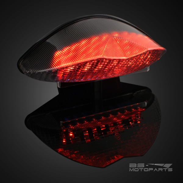 BS-Motoparts LED-R&uuml;cklicht mit Kennzeichenbeleuchtung BMW F 650 GS/Dakar/ 800 R/S/ST/ R 1200 GS/Adventure 00-11 klar