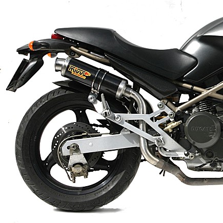 Exhaust MIVV GP 2 Ducati Monster 600 99-01 Carbon (High level)