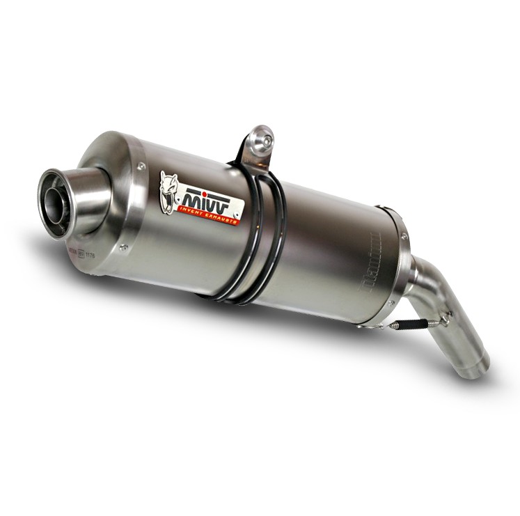 Exhaust MIVV Sport Oval Honda CBR 1100 XX 97-07 Titanium