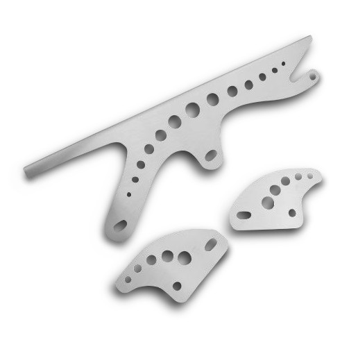 Chain guard BMW F 650/ ST 93-00 Stainless steel