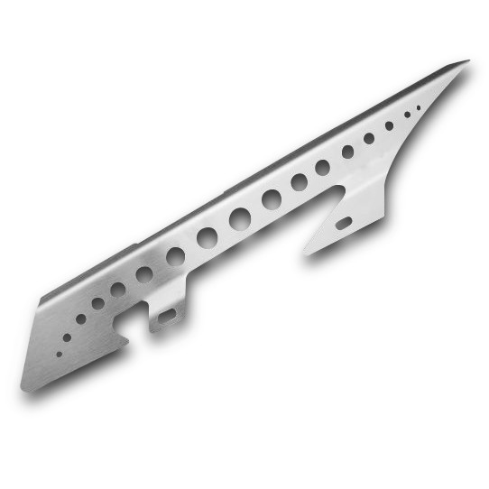 Chain guard Kawasaki ZX-6R 98-02 Stainless steel