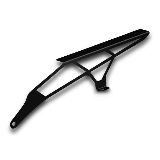 Chain guard Kawasaki ZX-10 88-91 Stainless steel black
