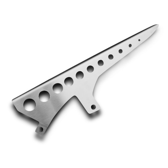 Chain guard Kawasaki Z 7500 4-06 / Z 1000 03-06 Stainless steel