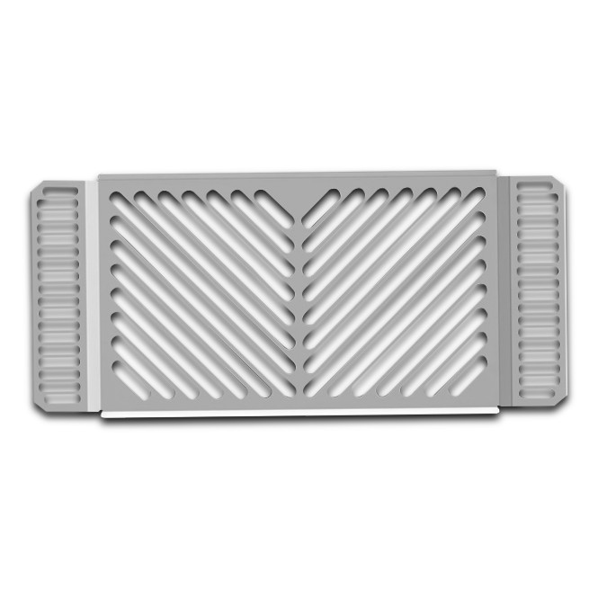 Radiator Covers Honda Hornet 600 03-06 stainless steel