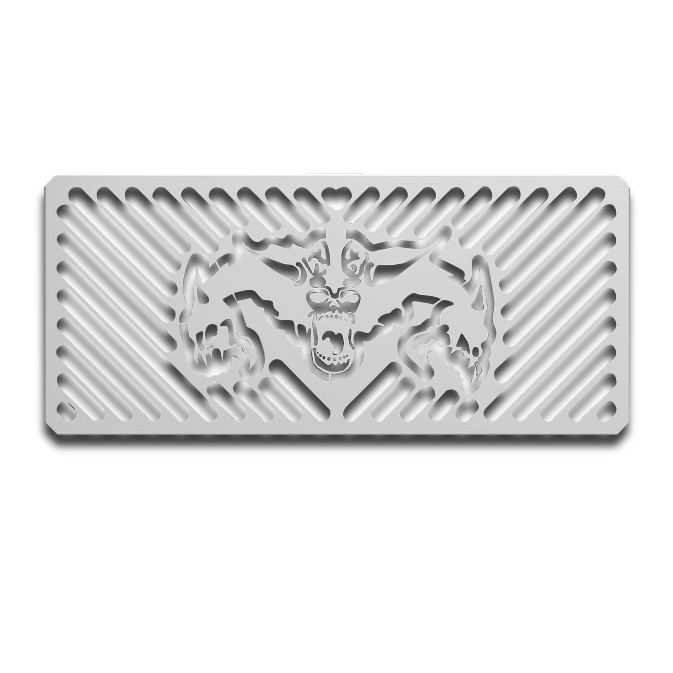Radiator Covers Honda Hornet 600 03-06 stainless steel