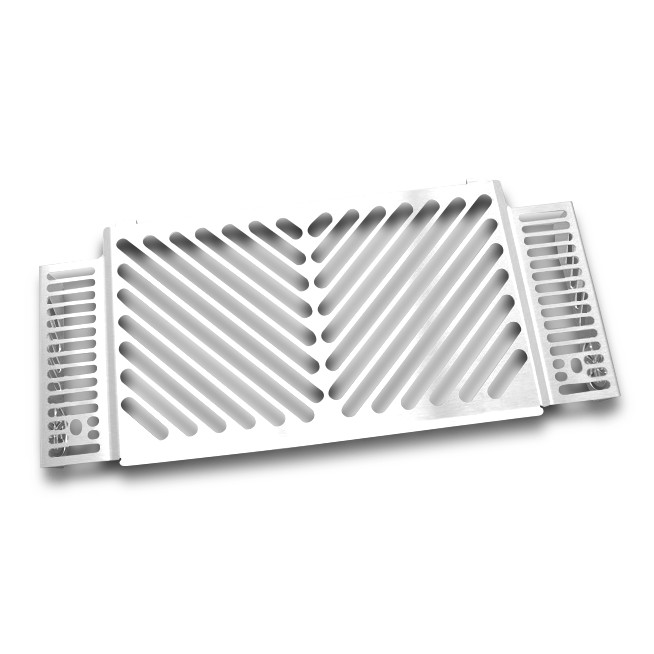 Radiator Covers Yamaha TDM 900 02-12 stainless steel