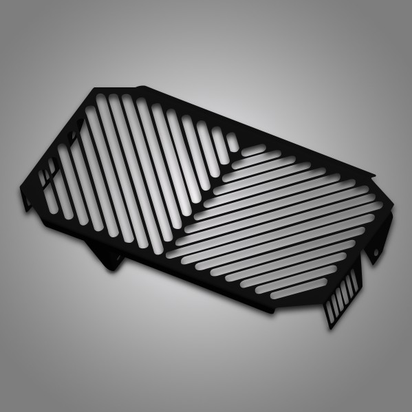 Radiator Covers Suzuki V-Strom 650 04-11 stainless steel black