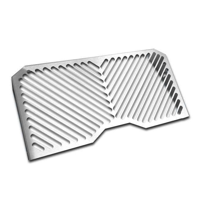 Radiator Covers Kawasaki Z 750/ 1000 03-06 stainless steel black